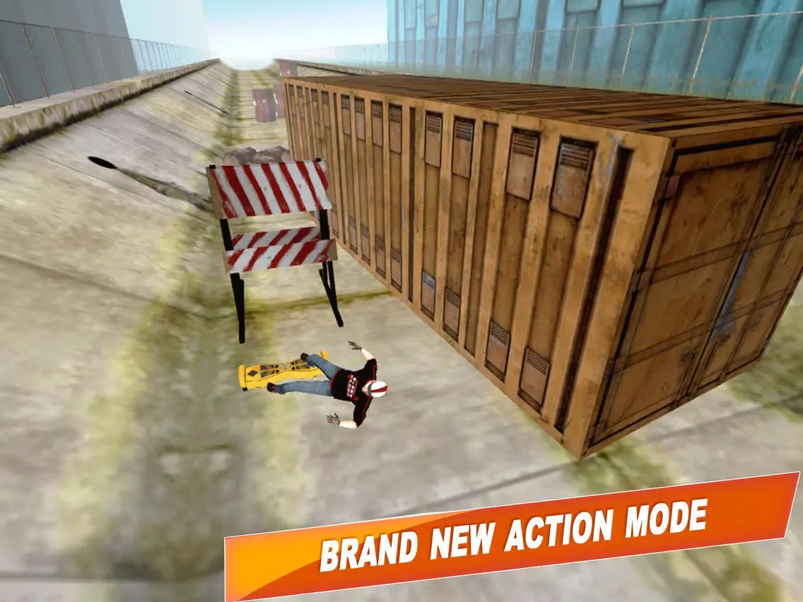Capturas de pantalla de Hoverboard Hill Ninja: Hover Scooter Simulator iPad 