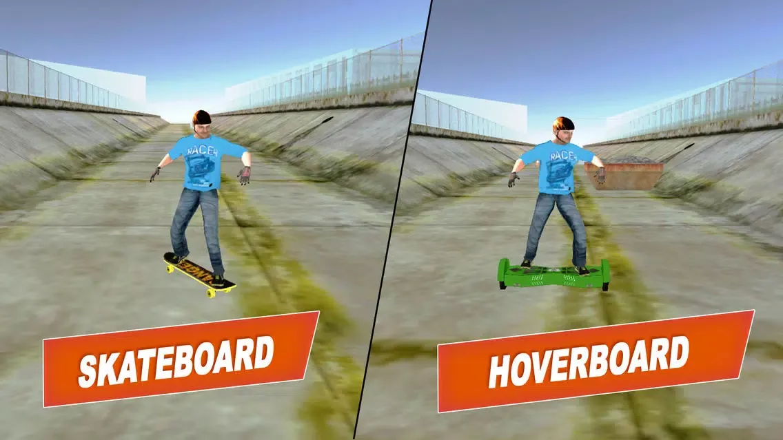 Capturas de pantalla de Hoverboard Hill Ninja: Hover Scooter Simulator