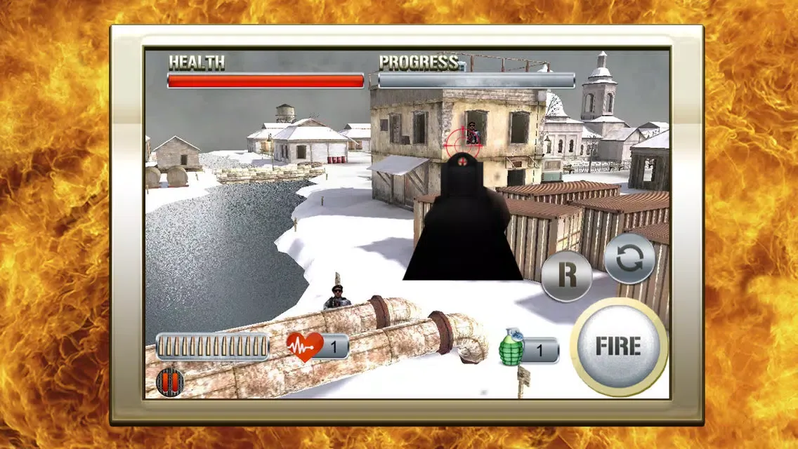 Arctic Sniper Combat - Nations Killer Battle Free Game Ekran Görüntüleri