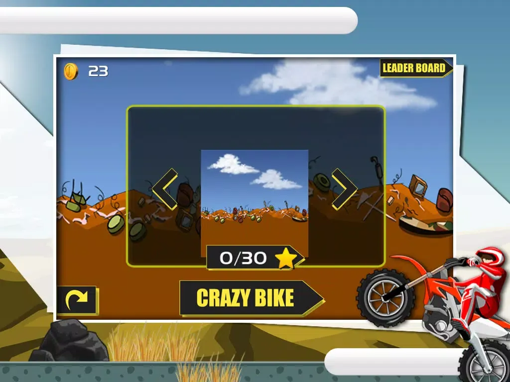 Moto X Trail Race - Extreme Motorcross Stunt Rider Free Game iPad  Screenshots