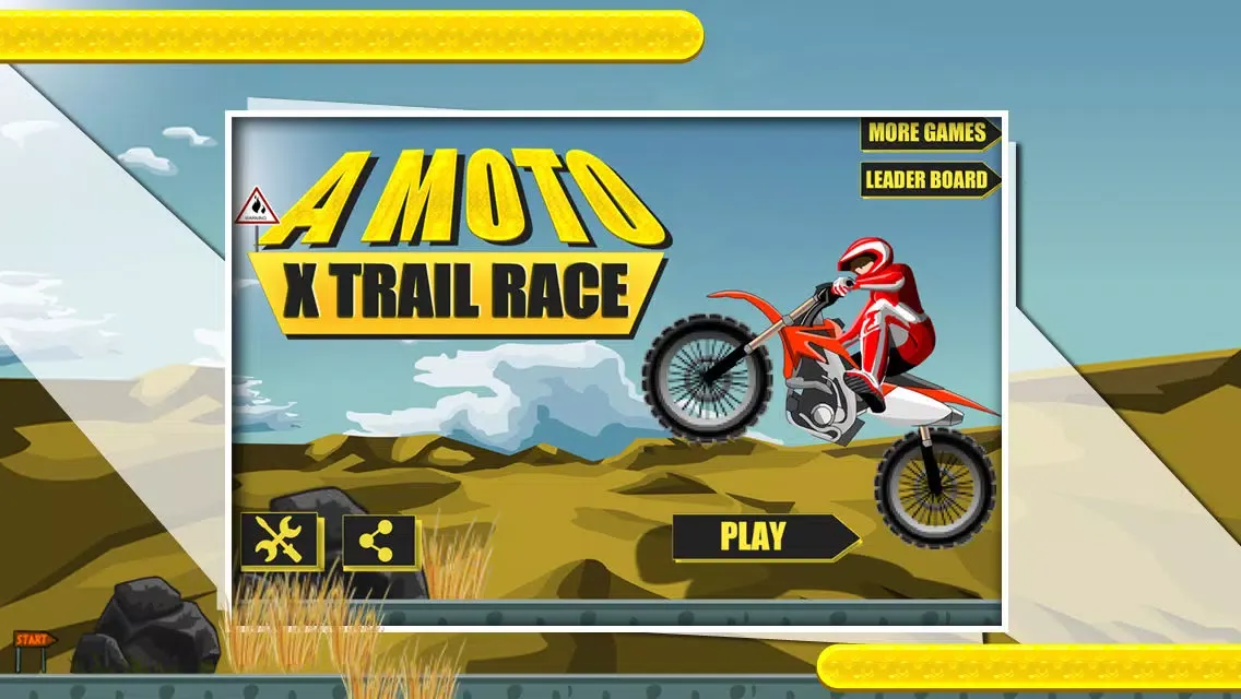 Moto X Trail Race - Extreme Motorcross Stunt Rider Free Game Screenshots