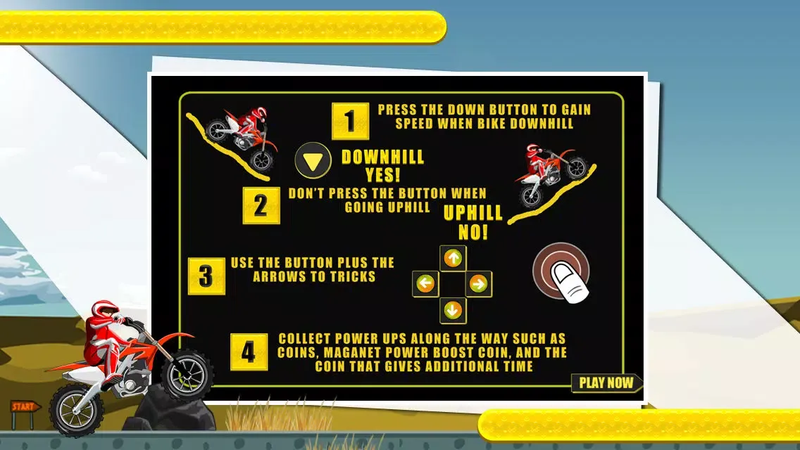 Moto X Trail Race - Extreme Motorcross Stunt Rider Free Game Screenshots