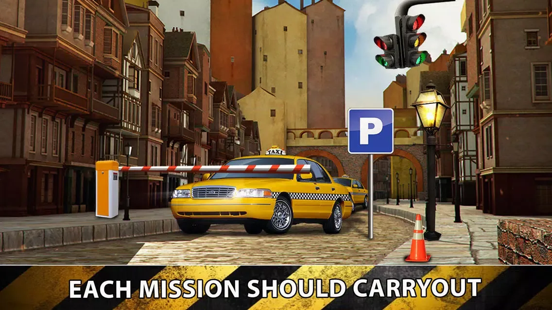 Capturas de tela do Taxi Sim Driver 2016 - Las Vegas Multi Level Mall Parking Test Simulator