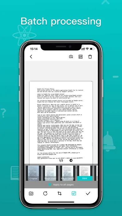 Fax Receive-receive from phone スクリーンショット