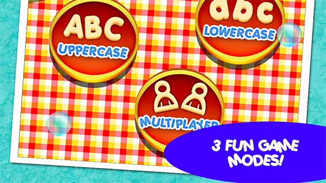 Tangkapan skrin Alphabet Soup For Kids