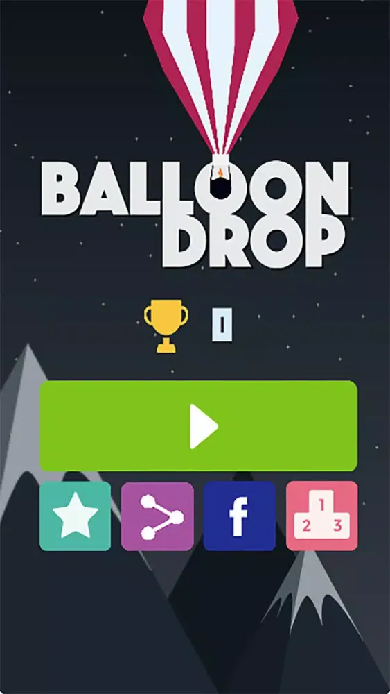 Capturas de tela do Balloon Drop!