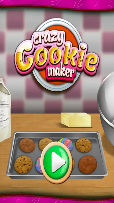 Crazy Cookie Maker: Easy Baking For Kids应用截图