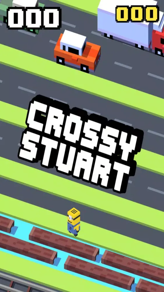 Capturas de tela do Crossy Stuart: Minion Edition