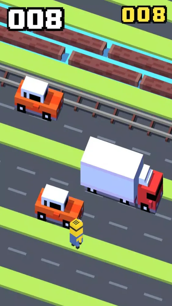 Capturas de tela do Crossy Stuart: Minion Edition