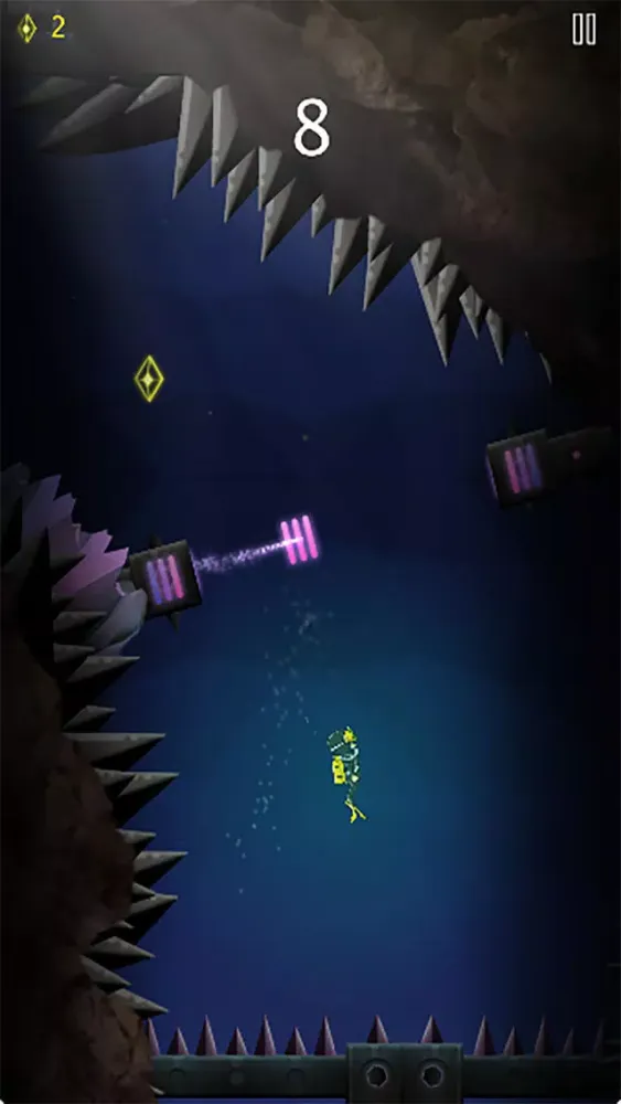 Tangkapan layar Deep Sea Treasure Diver
