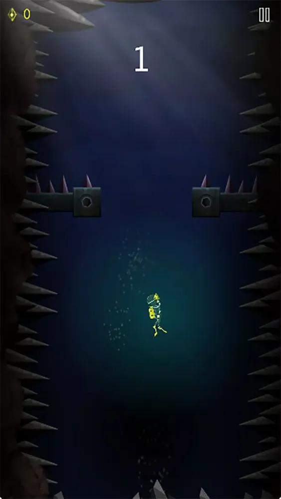 Tangkapan layar Deep Sea Treasure Diver