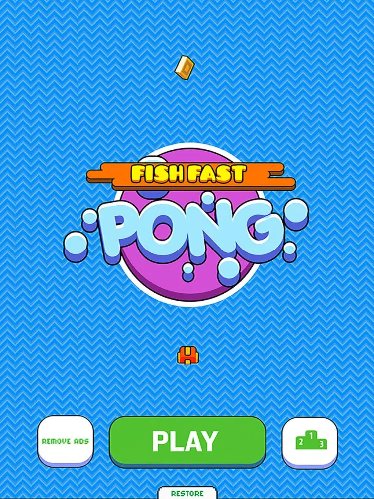 Fish Fast Pong: Water Goal Tennis iPad  Screenshots