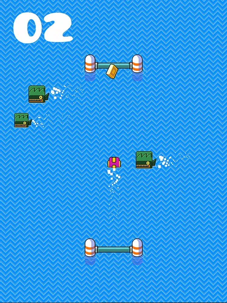 Captures d'écran de Fish Ping Pong: Hungry Fish Eater iPad 