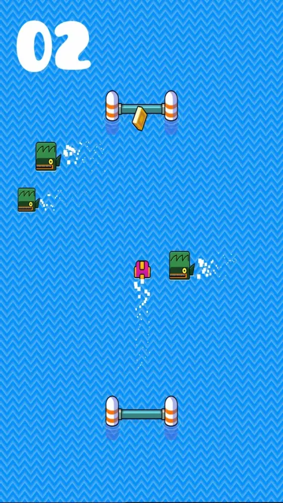 Captures d'écran de Fish Ping Pong: Hungry Fish Eater