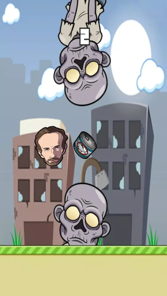 The Flappy Dead: Jumping Into The Stupid Zombies سکرین شاٹس