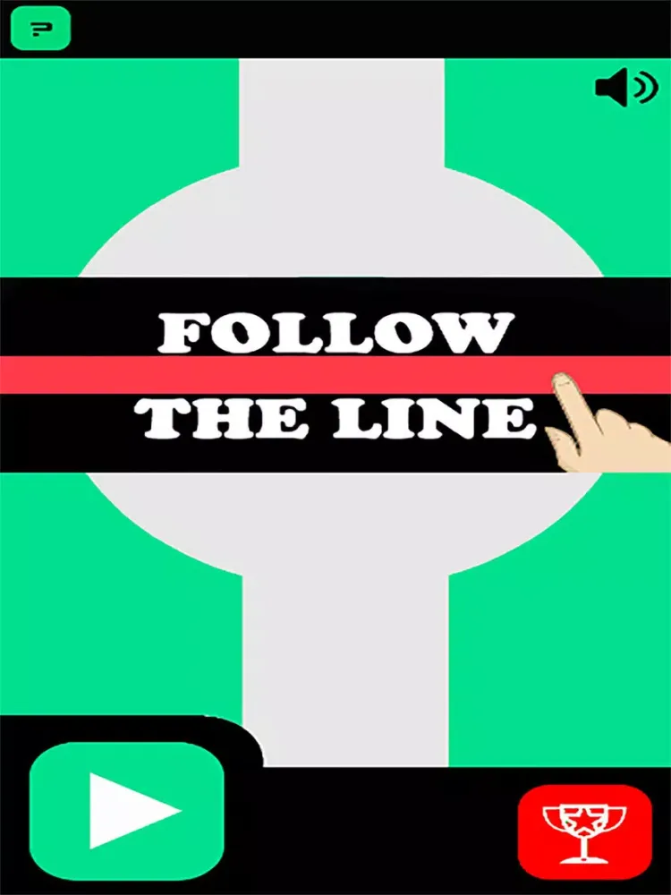 Capturas de pantalla de Follow The Line: Finger Drag Rush iPad 