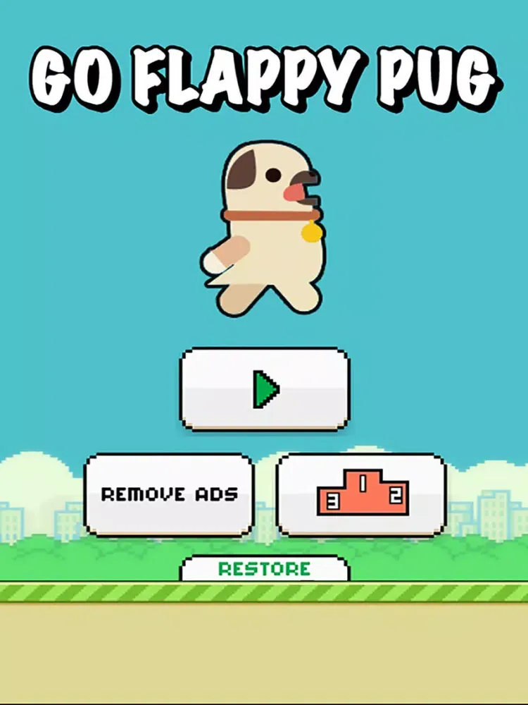 Capturas de pantalla de Go Flappy Pug iPad 