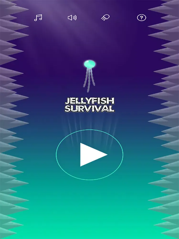 Ảnh chụp màn hình của Jellyfish Survival iPad 