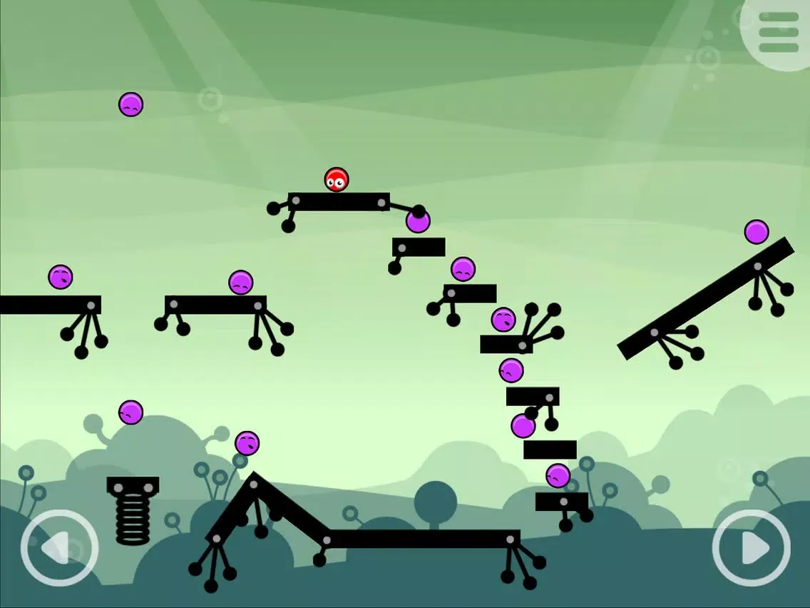 Capturas de tela do Red Ball World Free iPad 