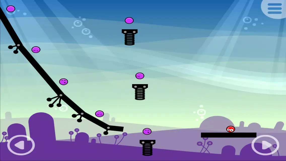 Capturas de tela do Red Ball World Free