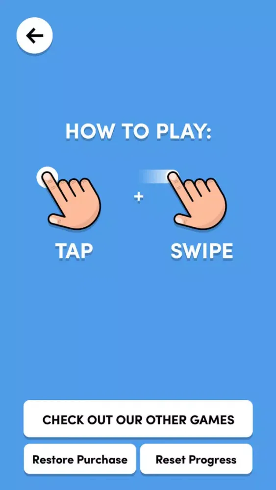 Captures d'écran de Swipe Ball Rush