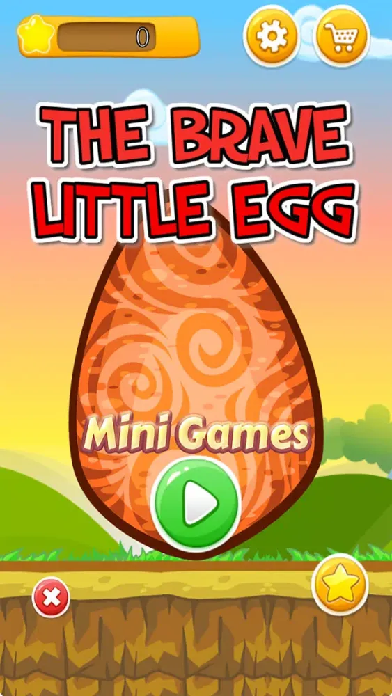ภาพหน้าจอของ The Brave Little Egg
