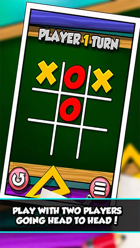 Tangkapan layar Head 2 Head Tic Tac Toe