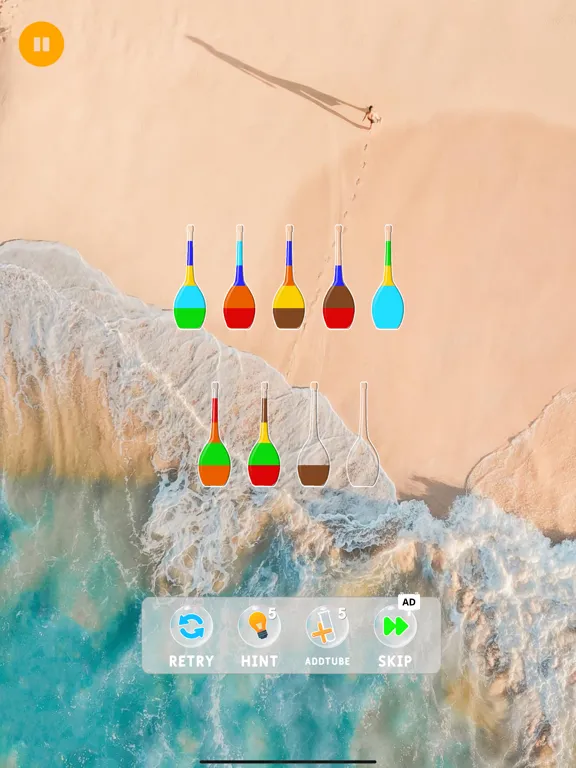 ภาพหน้าจอของ Water sorting game puzzle iPad 
