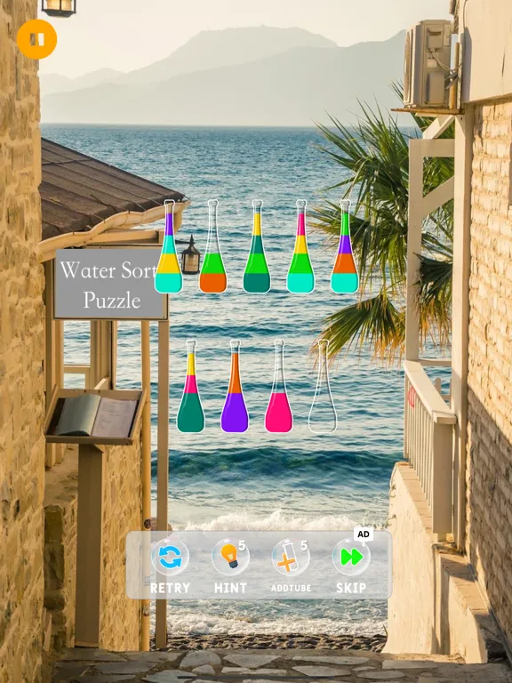 ภาพหน้าจอของ Water sorting game puzzle iPad 