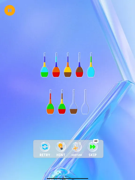 ภาพหน้าจอของ Water sorting game puzzle iPad 