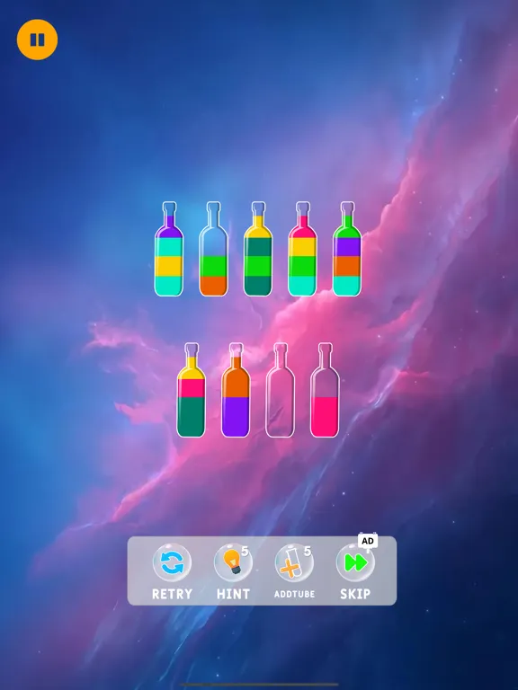 ภาพหน้าจอของ Water sorting game puzzle iPad 