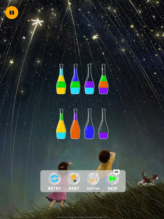 ภาพหน้าจอของ Water sorting game puzzle iPad 