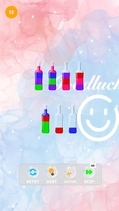 ภาพหน้าจอของ Water sorting game puzzle