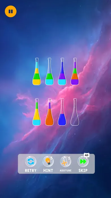 ภาพหน้าจอของ Water sorting game puzzle