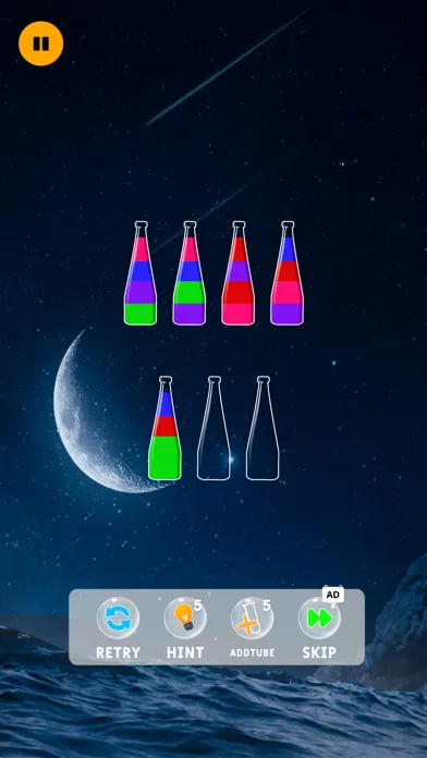 ภาพหน้าจอของ Water sorting game puzzle