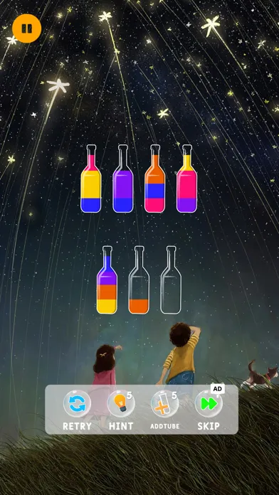 ภาพหน้าจอของ Water sorting game puzzle