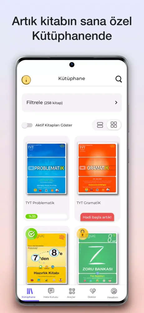 TATS Dijital Kitap Uygulaması Screenshots