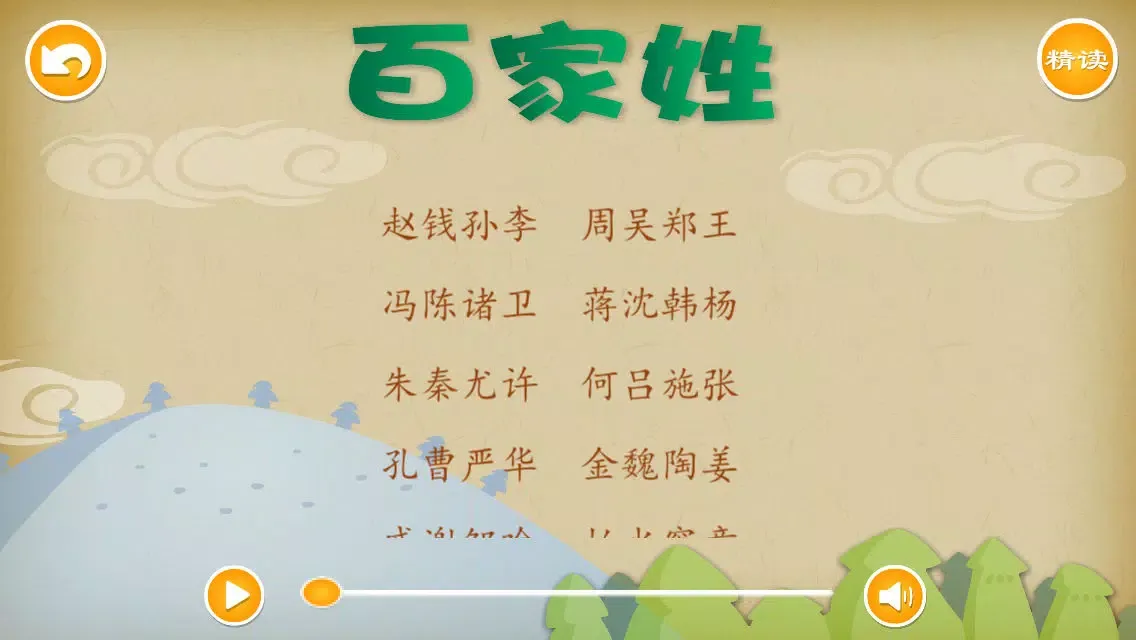 百家姓 - 国学经典 - 2470應用截圖