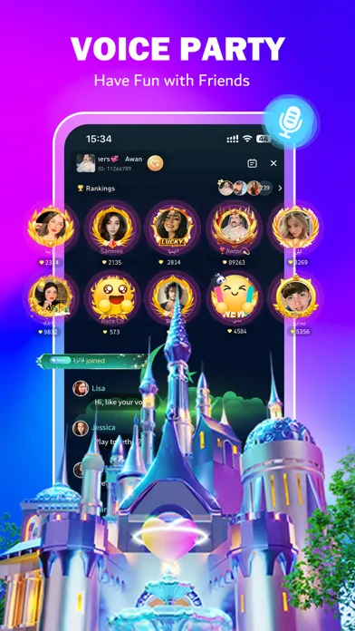 Yahala(OneR): Live Voice Chat Ekran Görüntüleri