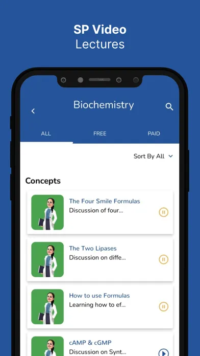 Ảnh chụp màn hình của Dr. Smily Biochemistry