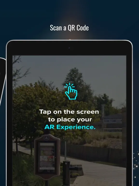 Ảnh chụp màn hình của XRLabs QR to AR Scanner iPad 
