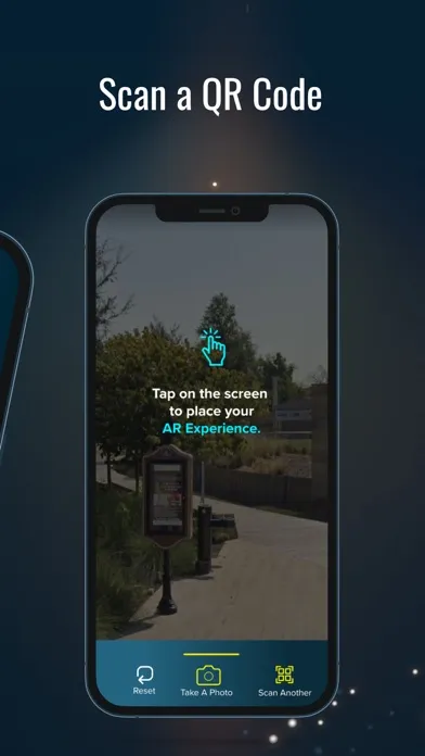 Ảnh chụp màn hình của XRLabs QR to AR Scanner
