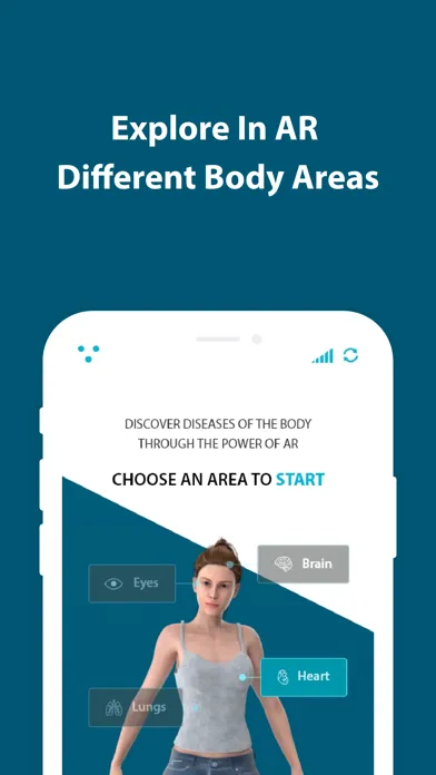 Ảnh chụp màn hình của BodyAR Augmented Exploration