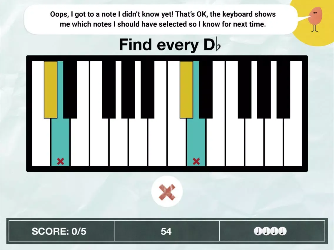 Music Theory - Piano Keys iPad  스크린샷