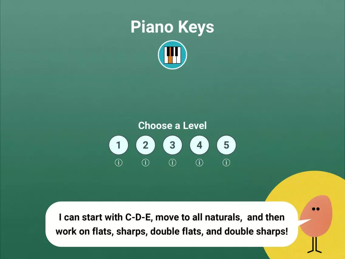 Music Theory - Piano Keys iPad  스크린샷