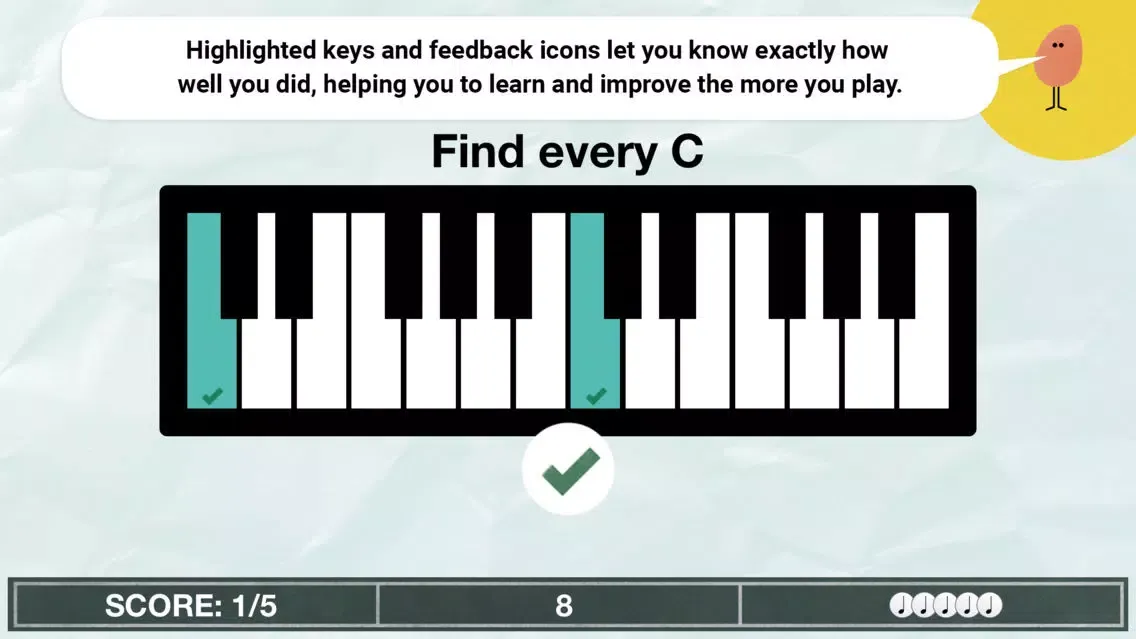Music Theory - Piano Keys 스크린샷