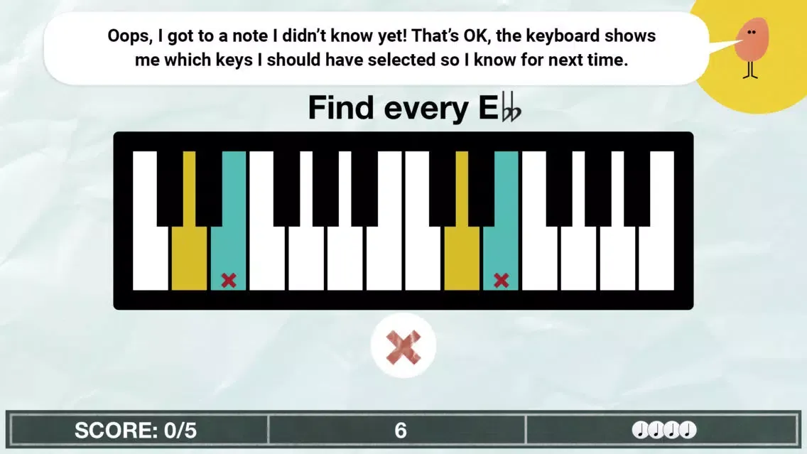 Music Theory - Piano Keys 스크린샷