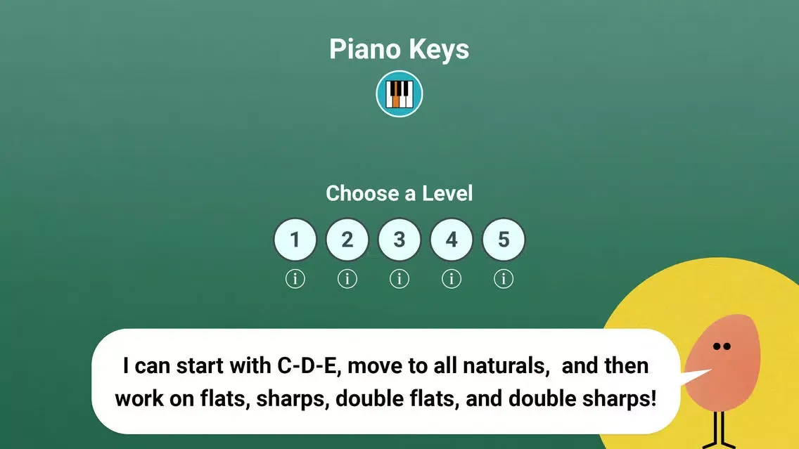 Music Theory - Piano Keys 스크린샷