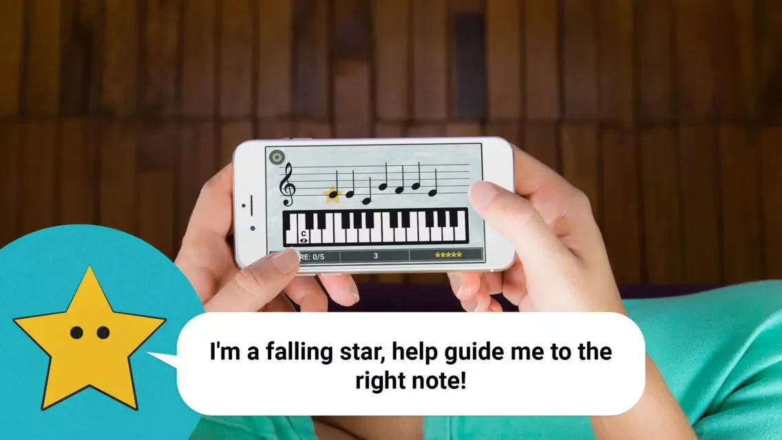 Tangkapan layar Note Reading - Stars