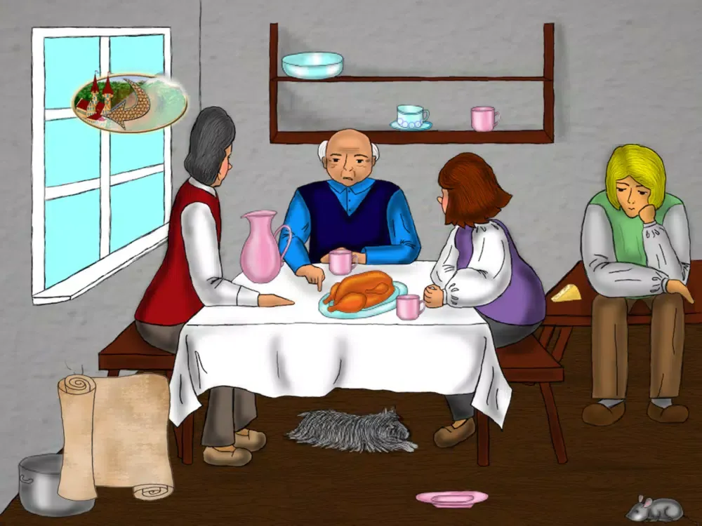 Tangkapan skrin Glass Mountain Fairy Tale iPad 